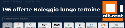 Noleggio lungo termine per concessionari auto